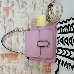 New Marc Jacobs The Mini J Marc Chain Satchel Bag
